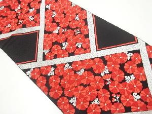 檜垣に菊模様織出し袋帯